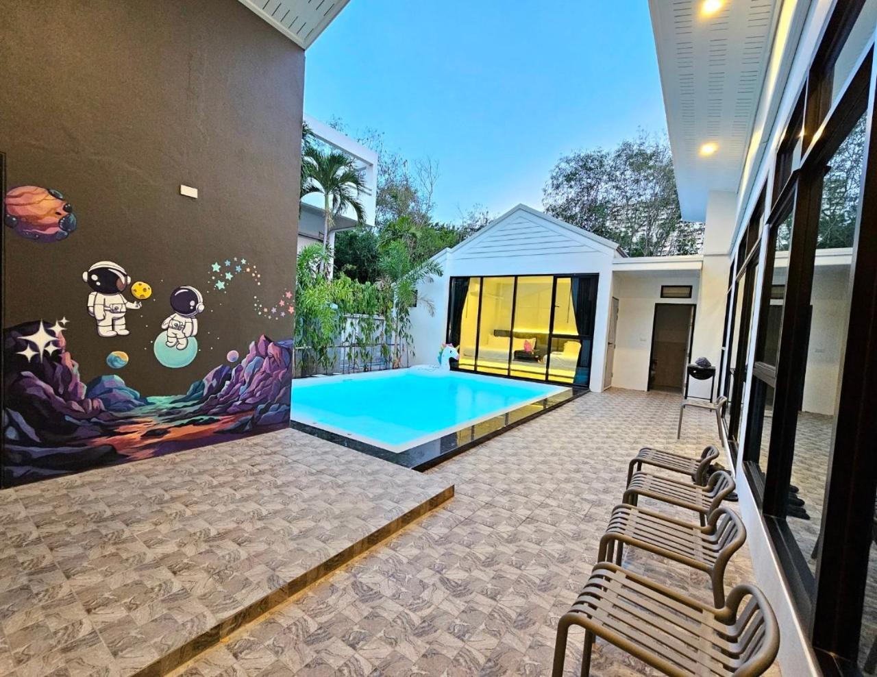 Madaguscar Private Pool Villa-Pattaya Jomtien Beach Esterno foto